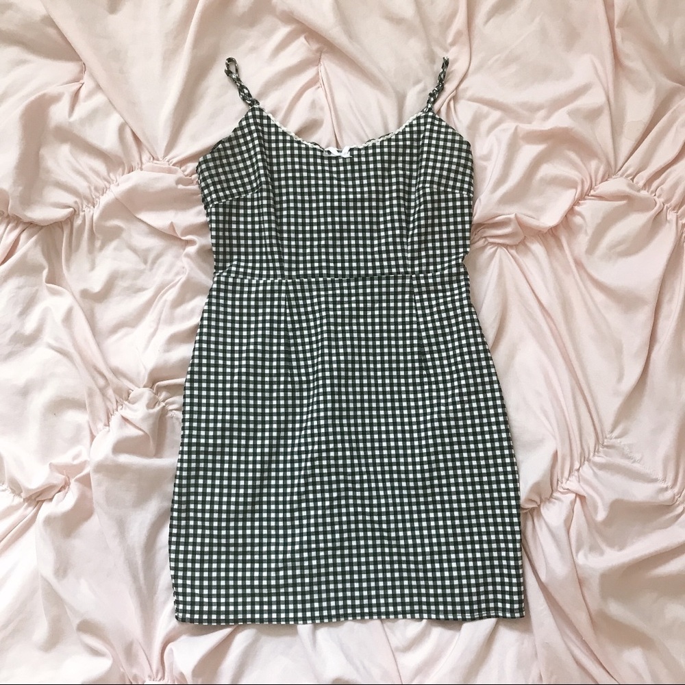 Gingham Mini Dress